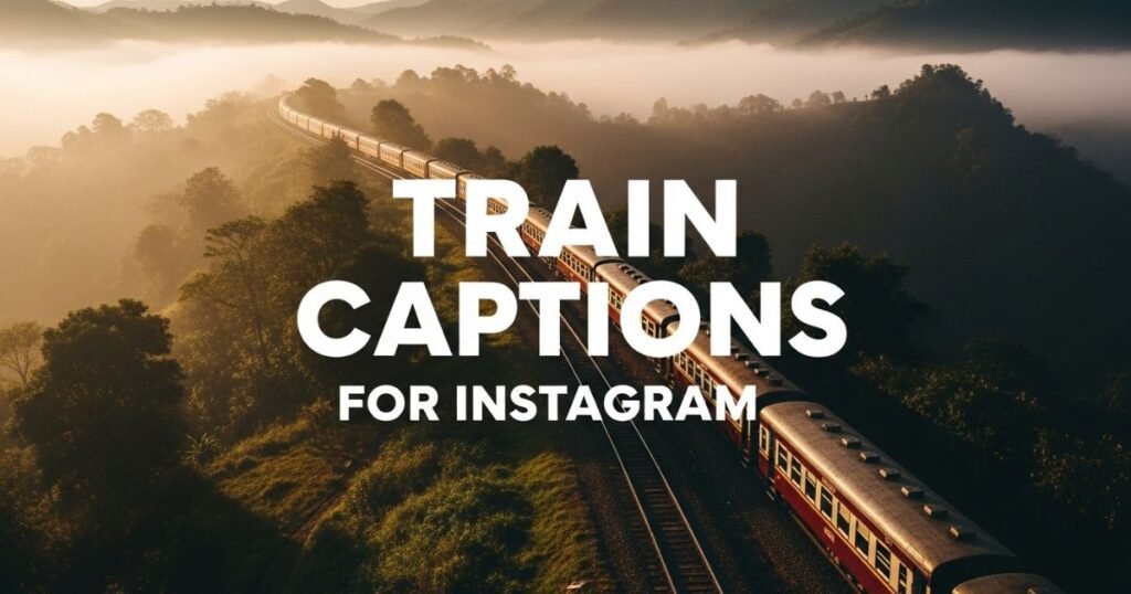 540+ Emotional Train Captions for Instagram