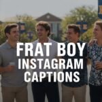 560+ Frat Boy Instagram Captions That Bring the Vibes
