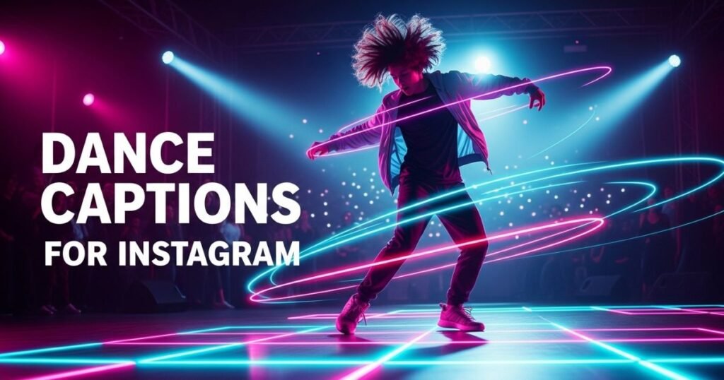 580+ Dance Captions for Instagram to Steal the Spotlight