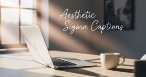 Aesthetic Sigma Captions