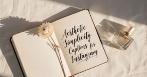 Aesthetic Simplicity Captions for Instagram