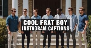 Cool Frat Boy Instagram Captions