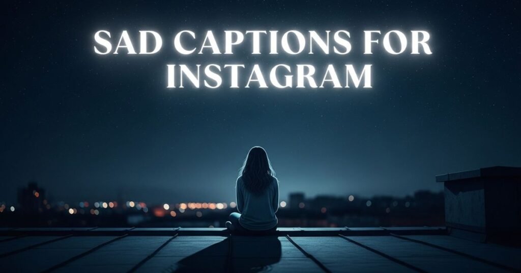 Emotional Sad Captions for Instagram That Touch the Heart