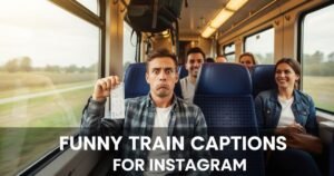 Funny Train Captions for Instagram