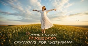 Inner Child Freedom Captions for Instagram