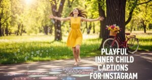 Playful Inner Child Captions for Instagram