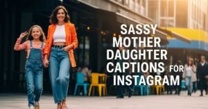 Sassy Mother Daughter Captions for Instagram