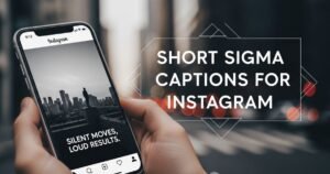 Short Sigma Captions for Instagram