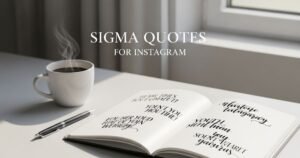Sigma Quotes for Instagram