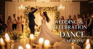 Wedding & Celebration Dance Captions