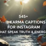 545+ Karma Captions for Instagram That Speak Truth & Energy