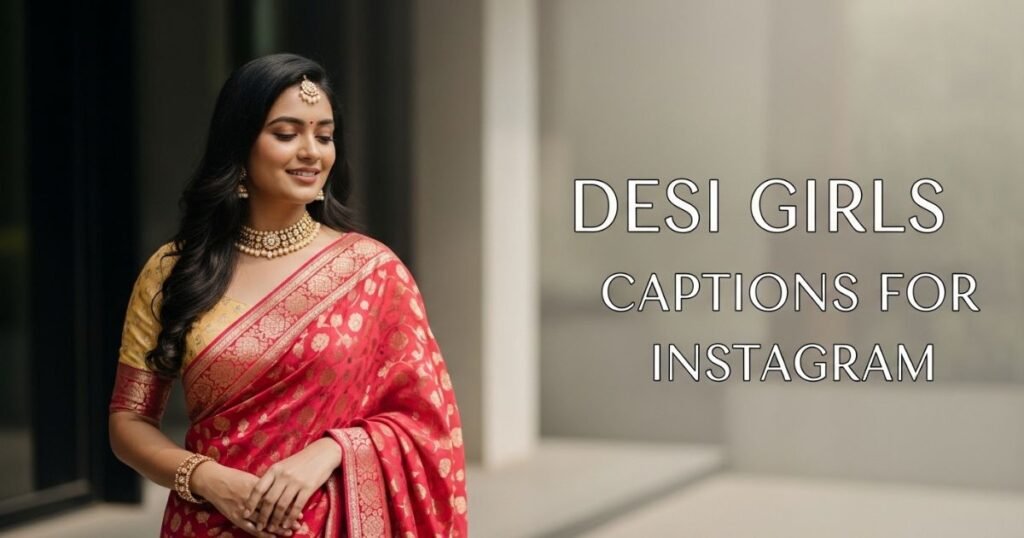 580+ Desi Girls Captions for Instagram Full of Grace & Glow