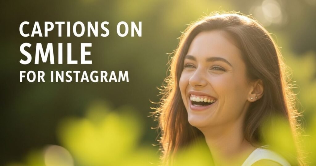 700+ Captions on Smile for Instagram That Melt Hearts & Spread Happiness
