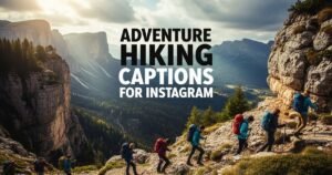 Adventure Hiking Captions for Instagram