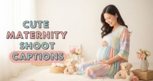 Cute Maternity Shoot Captions
