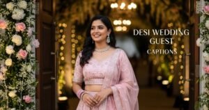Desi Wedding Guest Captions