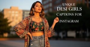 Unique Desi Girls Captions for Instagram