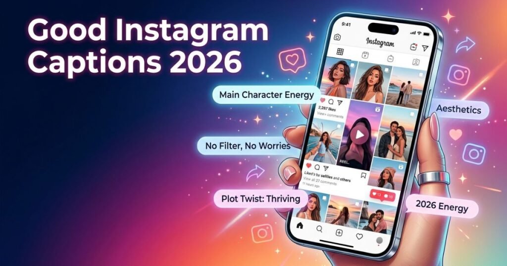 600+ Good Instagram Captions to Steal Hearts & Likes