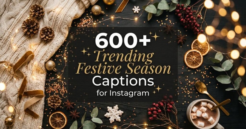 600+ Trending Festive Season Captions for Instagram