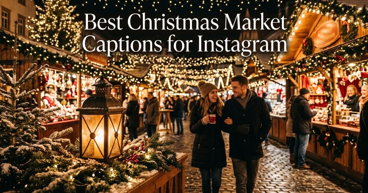 Best Christmas Market Captions for Instagram