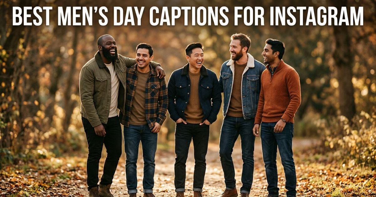 Best Men's Day Captions for Instagram