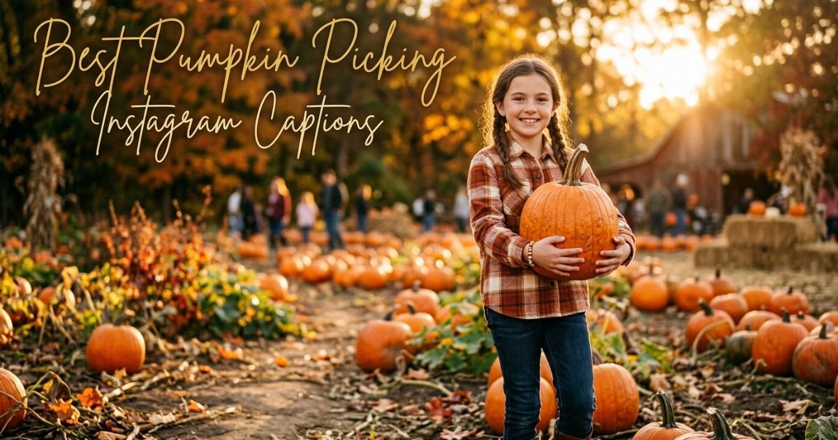 Best Pumpkin Picking Instagram Captions