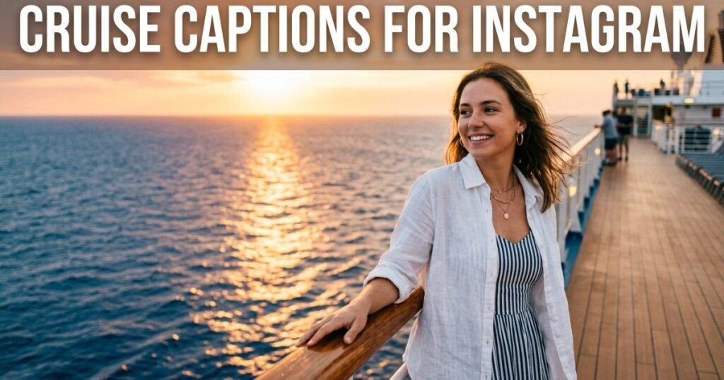 Cruise Captions for Instagram