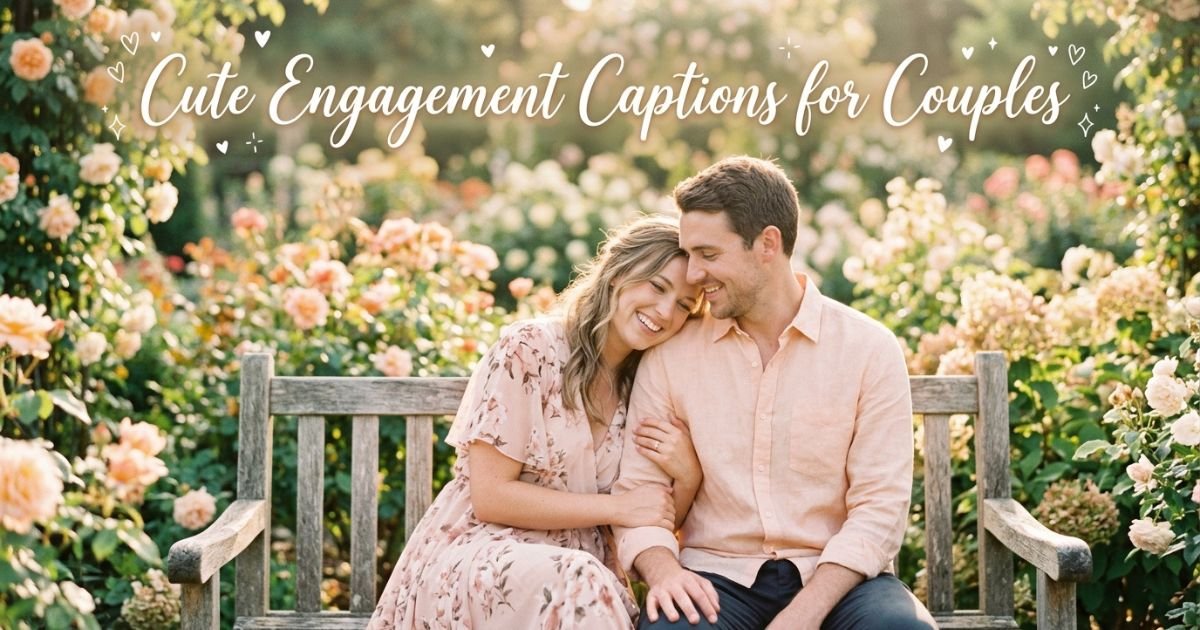 Cute Engagement Captions for Couples