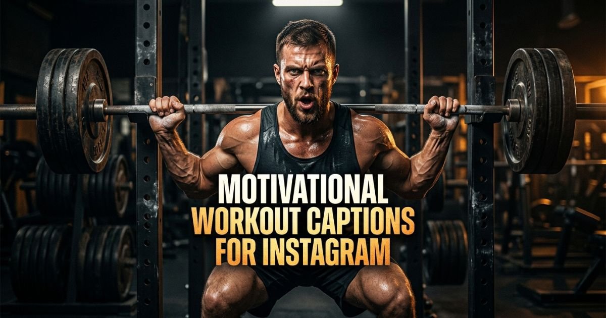 Motivational Workout Captions for Instagram