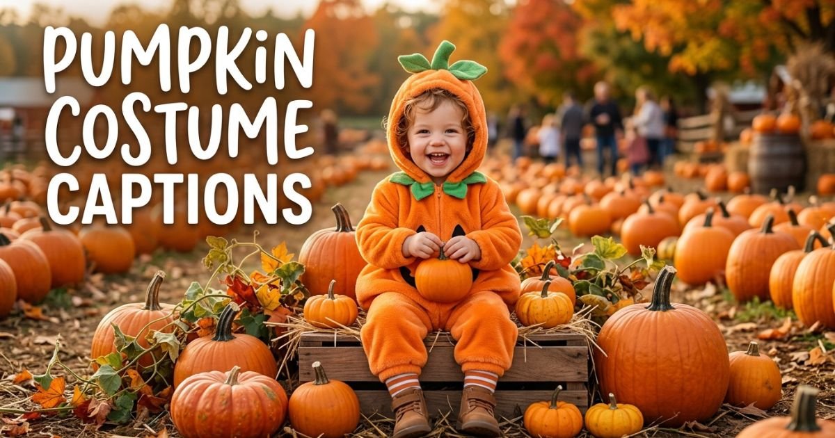 Pumpkin Costume Captions