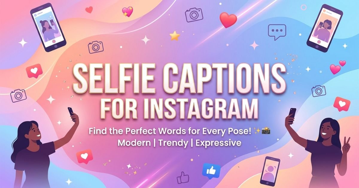 Selfie Captions for Instagram