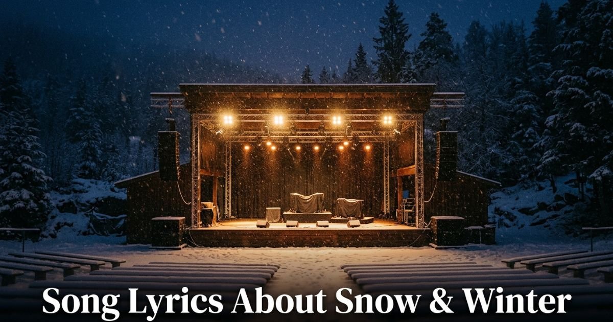 Song Lyrics About Snow & Winter