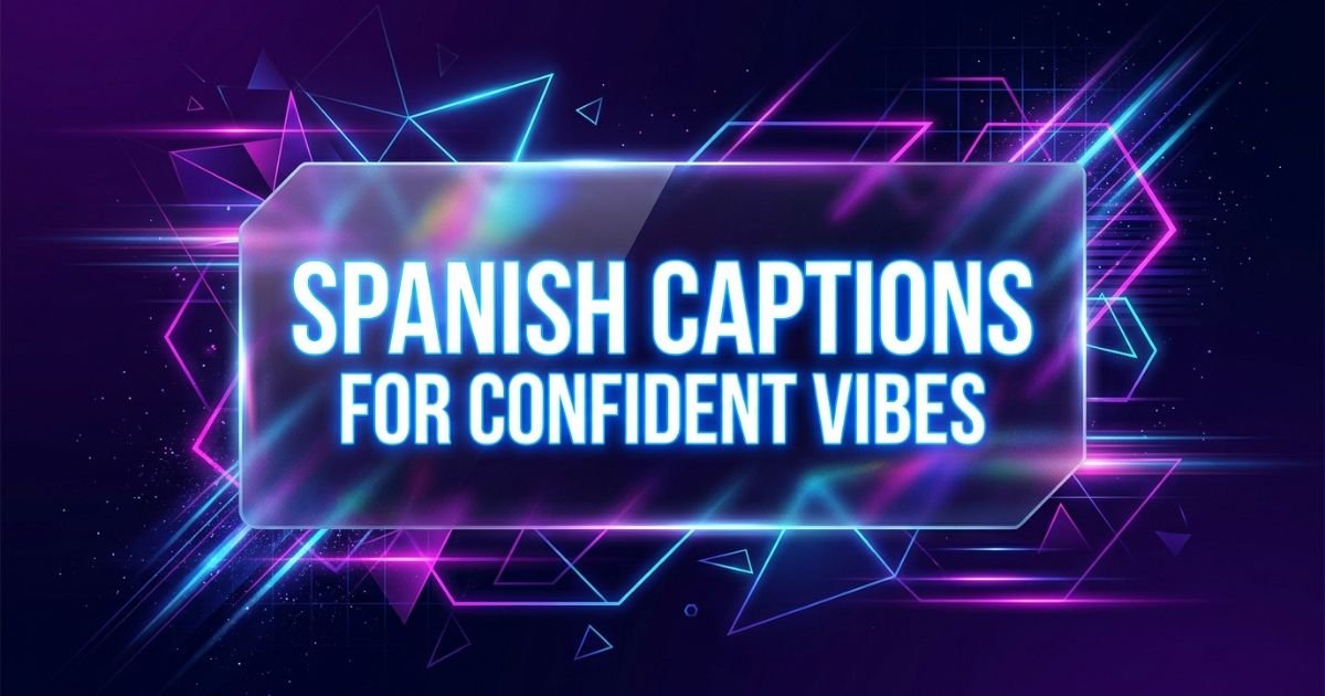 Spanish Captions for Confident Vibes