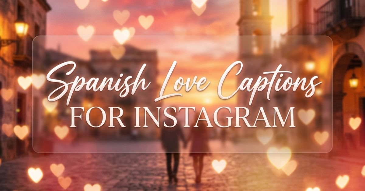 Spanish Love Captions for Instagram