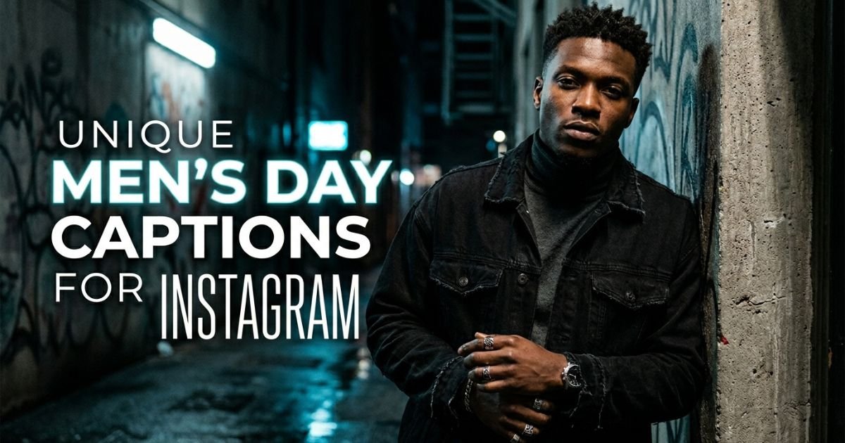 Unique Men's Day Captions for Instagram
