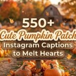 550+ Cute Pumpkin Patch Instagram Captions to Melt Hearts