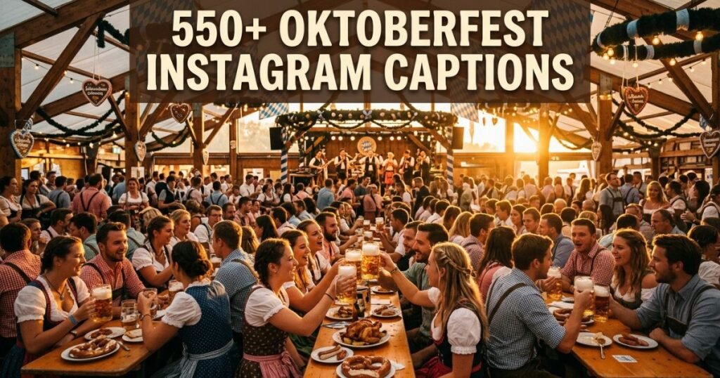 550+ Oktoberfest Instagram Captions to Cheer & Share