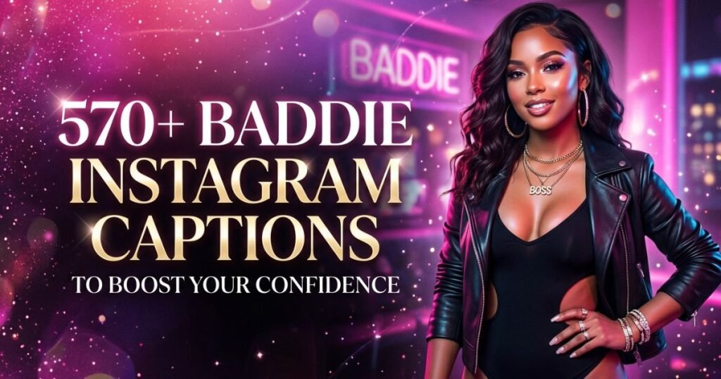 570+ Baddie Instagram Captions to Boost Your Confidence