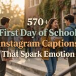 570+ First Day of School Instagram Captions That Spark Emotion