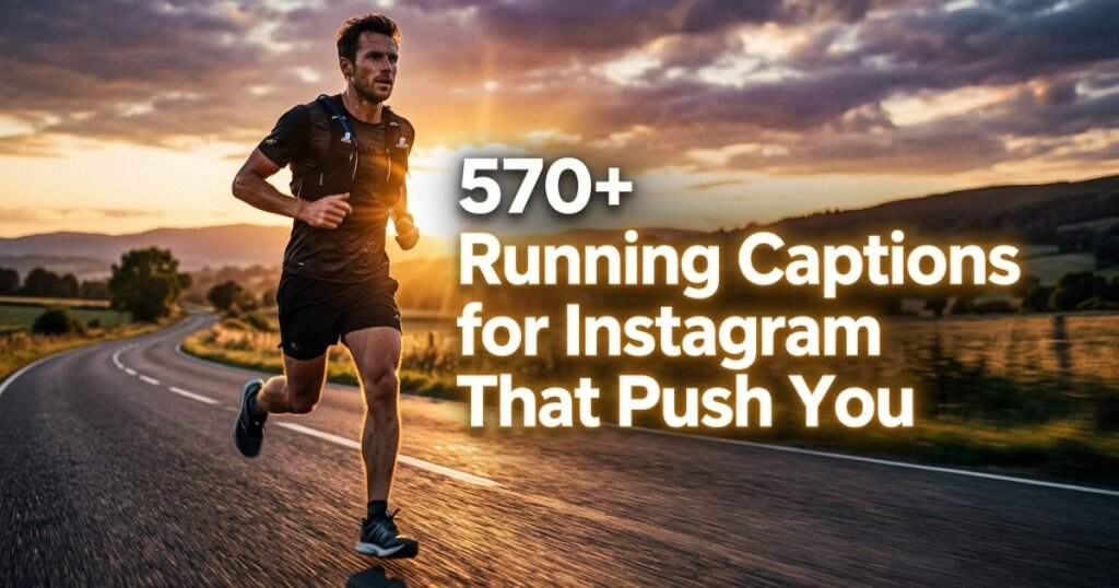 570+ Running Captions for Instagram That Push You