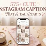 575+ Cute Instagram Captions That Steal Hearts