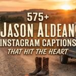 575+ Jason Aldean Instagram Captions That Hit the Heart