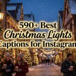590+ Best Christmas Lights Captions for Instagram