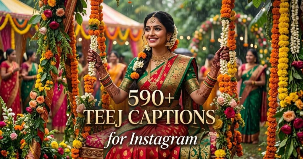 590+ Teej Captions for Instagram | Celebrate with Style