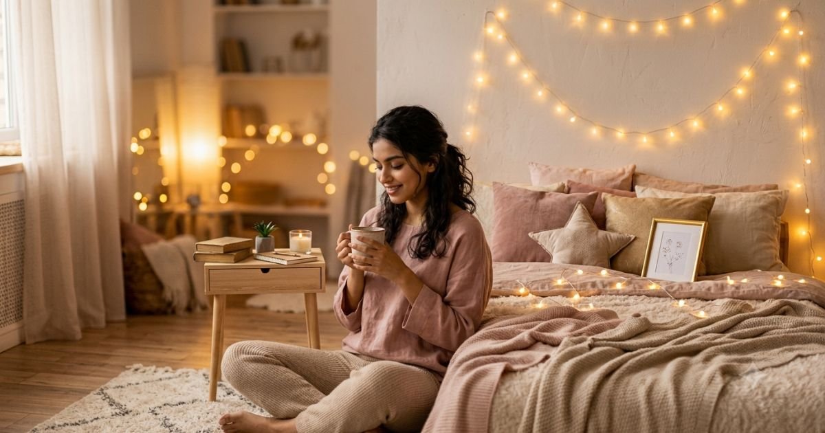 Aesthetic Fairy Light Captions