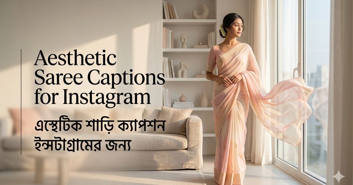 Aesthetic Saree Captions for Instagram
