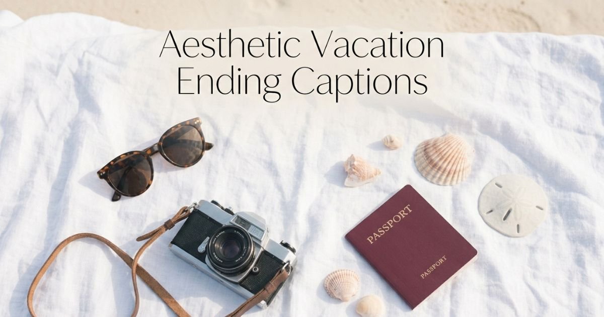 Aesthetic Vacation Ending Captions