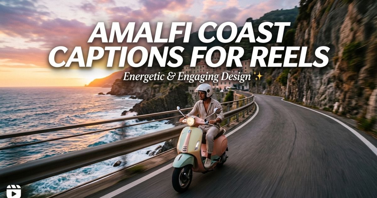 Amalfi Coast Captions for Reels