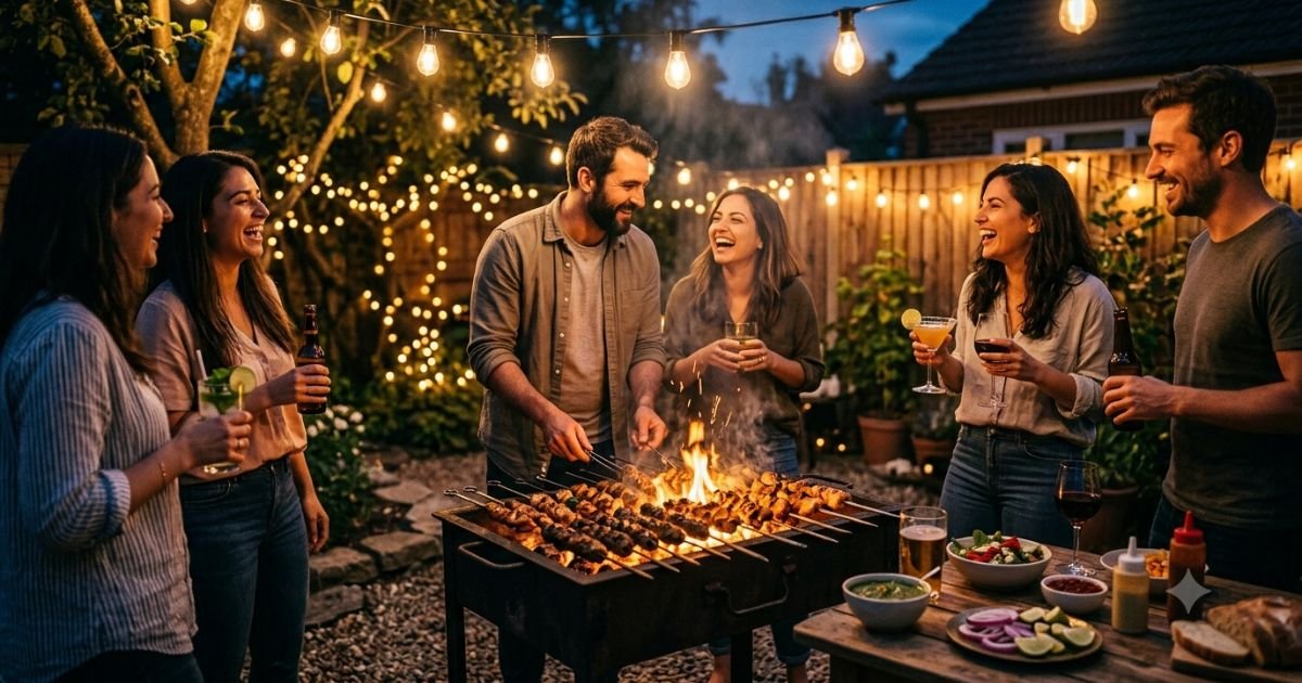 BBQ and Grill Night Kebab Captions