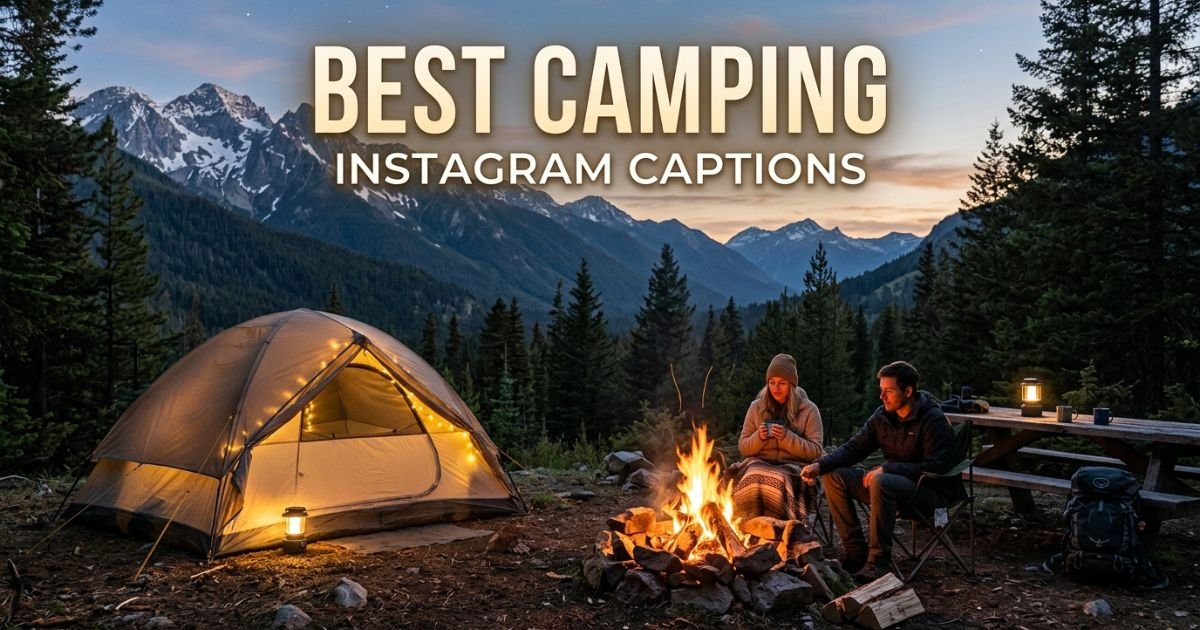 Best Camping Instagram Captions